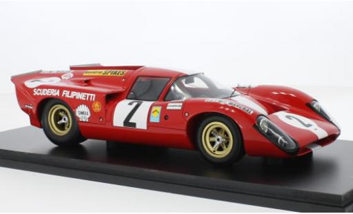Diecast model cars Lola T70 1969 Mk3B RHD No.2 24h Le Mans 1/18 Spark
