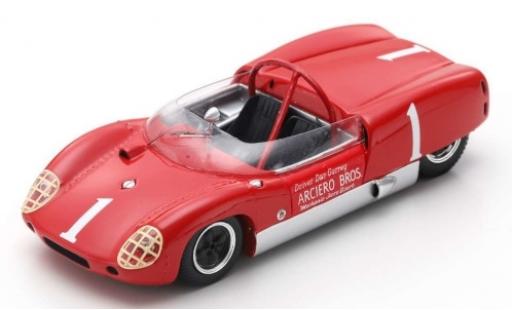 Diecast model cars Lotus 19 Base RHD No.1 Arciero Bros. Nassau Trophy 61 D.Gurney 1/43 Spark