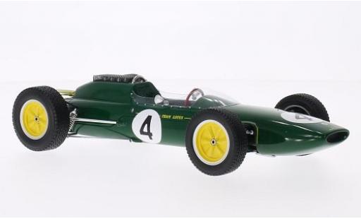 Diecast model cars Lotus 25 Base Dutch GP No.4 1962 J.Clark 1/18 Spark