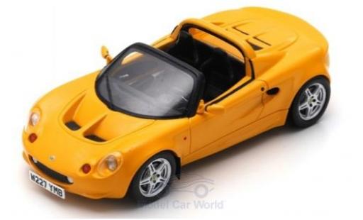 Diecast model cars Lotus Elise Base S1 yellow 1996 1/43 Spark