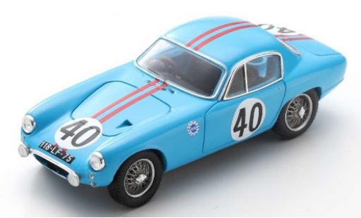 Diecast model cars Lotus Elite Le Mans Mk1 No.40 Ecurie Edger 24h 1961 B.Kosselek/P.Massenez 1/43 Spark