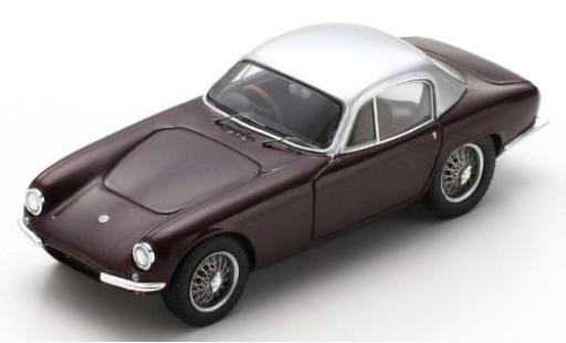 Diecast model cars Lotus Elite Base (Type 14) metallic purple/grey RHD 1958 1/43 Spark