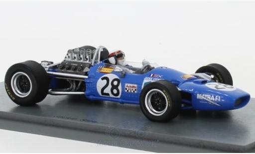 Diecast model cars Matra MS10 Base 0 No.28 formula 1 GP Frankreich 1968 J.Stewart 1/43 Spark