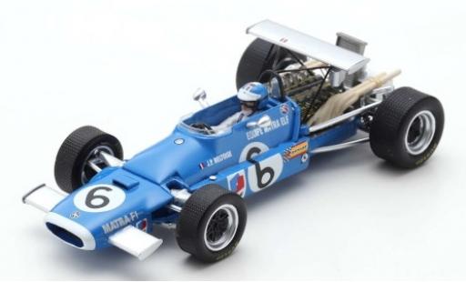 Diecast model cars Matra MS11 Base 1 No.6 Equipe Elf formula 1 GP Italien 1968 J-P.Beltoise 1/43 Spark
