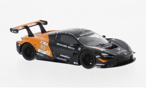 Diecast model cars McLaren 720 GT3 EVO S 24h Le Mans 2024 1/64 Spark