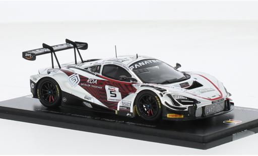 Diecast model cars McLaren 720 GT3 EVO S No.5 Optimum Motorsport 24h Spa 2023 1/43 Spark