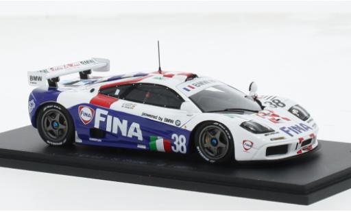 Diecast model cars McLaren F1 GTR GTR No.38 24h Le Mans 1996 1/43 Spark
