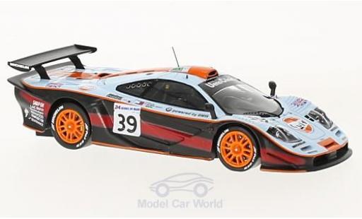 Diecast model cars McLaren F1 GTR GTR No.39 Gulf 24h Le Mans 1997 R.Bellm/A.Gilbert-Scott/M.Sekiya 1/43 Spark