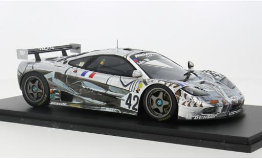 Diecast model cars McLaren F1 GTR GTR No.42 BBA Competition 24h Le Mans 1995 1/18 Spark