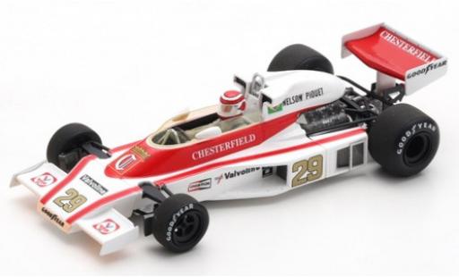 Diecast model cars McLaren M23 Base Ford No.29 Liggett Group / B&S Fabrications Chesterfield formula 1 GP &Atilde;�sterreich 1978 N.Piquet 1/43 Spark