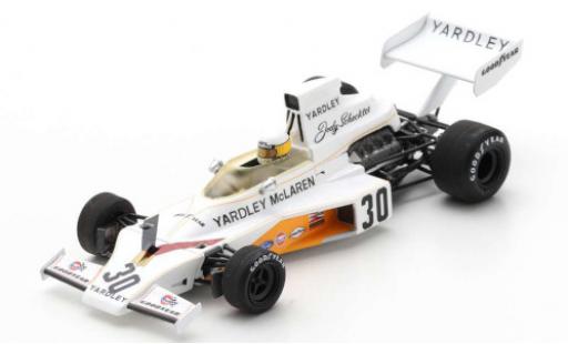 Diecast model cars McLaren M23 Base Ford No.30 Yardley Team formula 1 GP Gro&Atilde;�britannien 1973 J.Scheckter 1/43 Spark