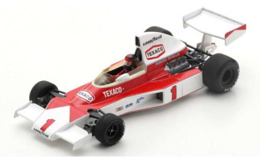 Diecast model cars McLaren M23 Base No.1 Marlboro Team formula 1 GP Gro&Atilde;�britannien 1975 E.Fittipaldi 1/43 Spark