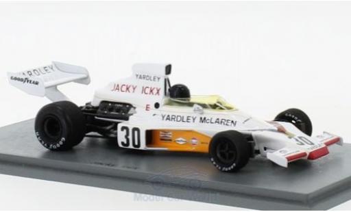 Diecast model cars McLaren M23 Base No.30 GP Germany 1973 J.Ickx 1/43 Spark