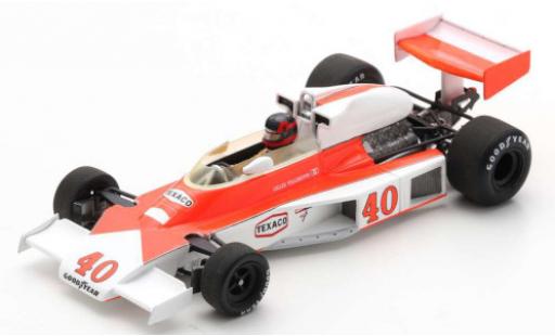 Diecast model cars McLaren M23 Base No.40 Marlboro Team formula 1 GP Gro&Atilde;�britannien 1977 G.Villeneuve 1/43 Spark