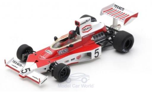 Diecast model cars McLaren M23 Base No.5 Texaco formula 1 GP Monaco 1974 E.Fittipaldi 1/43 Spark