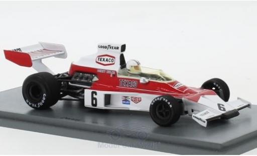 Diecast model cars McLaren M23 Base No.6 Texaco formula 1 GP Argentinien 1974 D.Hulme 1/43 Spark