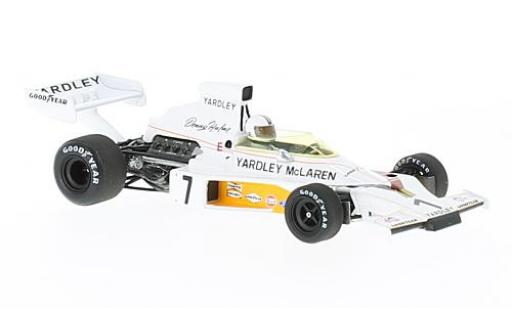 Diecast model cars McLaren M23 Base No.7 Yardley formula 1 GP Sweden 1973 D.Hulme 1/43 Spark