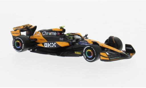 Diecast model cars McLaren F1 Base MCL38 No.4 Team formula 1 2024 1/64 Spark