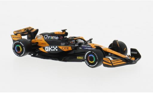 Diecast model cars McLaren F1 Base MCL38 No.81 Team formula 1 2024 1/64 Spark