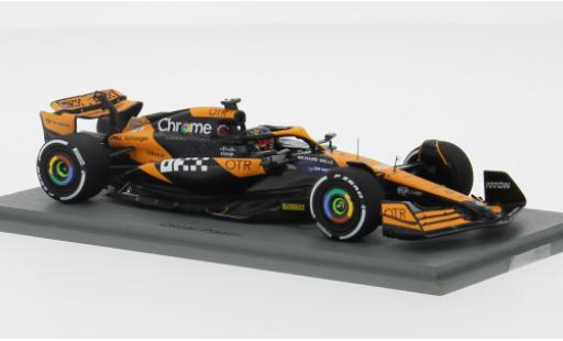 Diecast model cars McLaren F1 Base MCL38 No.81 Team formula 1 GP Australien 2024 1/43 Spark