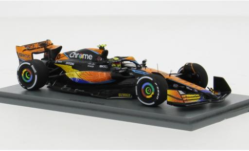 Diecast model cars McLaren F1 MCL60 No.4 Team formula 1 GP Abu Dhabi 2023 1/43 Spark