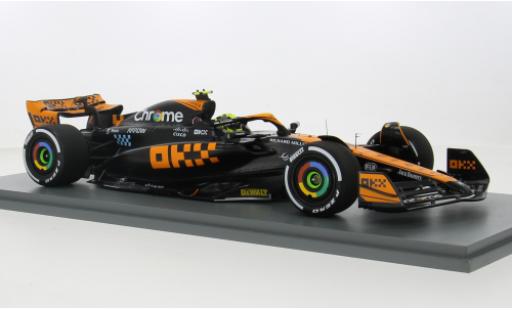 Diecast model cars McLaren F1 MCL60 No.4 Team formula 1 GP Japan 2023 1/18 Spark
