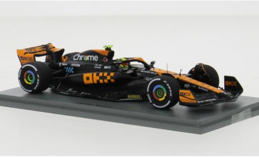 Diecast model cars McLaren F1 MCL60 No.4 Team formula 1 GP Japan 2023 1/43 Spark