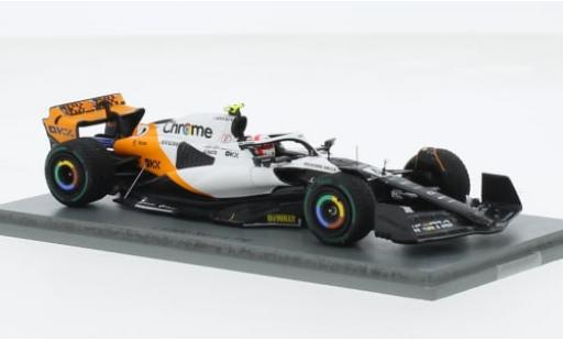 Diecast model cars McLaren F1 MCL60 No.4 Team formula 1 GP Monaco 2023 1/43 Spark