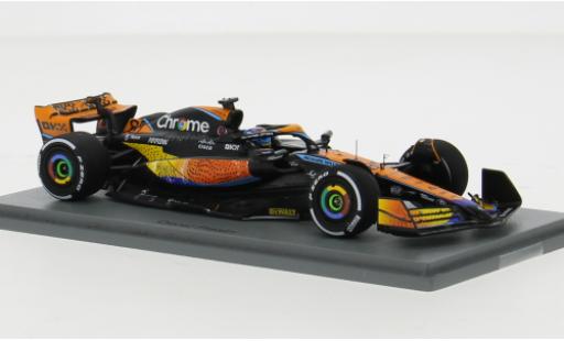 Diecast model cars McLaren F1 MCL60 No.81 Team formula 1 GP Abu Dhabi 2023 1/43 Spark