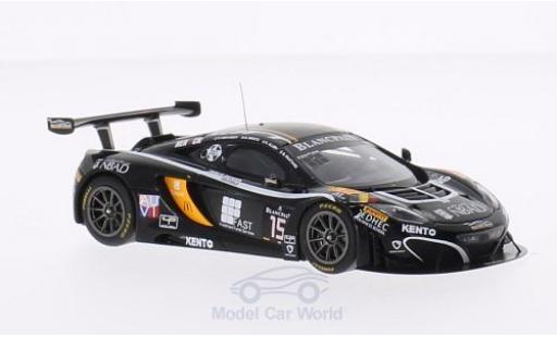 Diecast model cars McLaren MP4-12C Base No.15 Boutsen Ginion 24h Spa 2014 K.A.Ojjeh/O.Grotz/F.Vervisch/G.Pantano 1/43 Spark