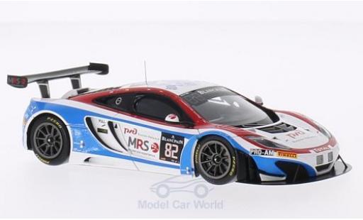 Diecast model cars McLaren MP4-12C Base No.82 GT Russian Team 24h Spa 2014 A.Vasiliev/K.Vasiliauskas/M.Asmer/F.Spengler 1/43 Spark