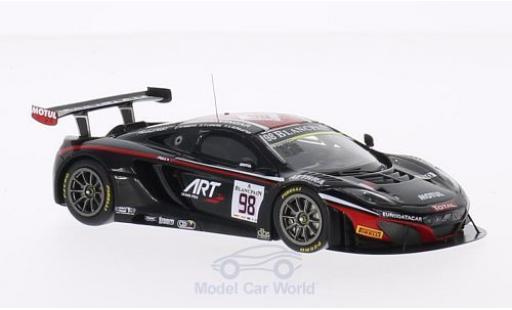 Diecast model cars McLaren MP4-12C Base No.98 ART Grand Prix 24h Spa 2014 G.Demoustier/C.Lapierre/A.Parente 1/43 Spark