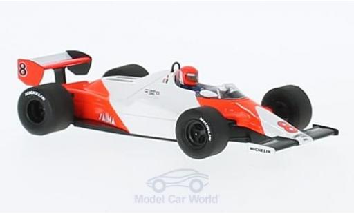 Diecast model cars McLaren MP4 MP4/1 MP4/1C No.8 formula 1 GP Long Beach 1983 N.Lauda 1/43 Spark