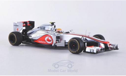 Diecast model cars McLaren MP4 MP4-27 No.4 Vodafone GP Monaco 2012 with Decals L.Hamilton 1/43 Spark