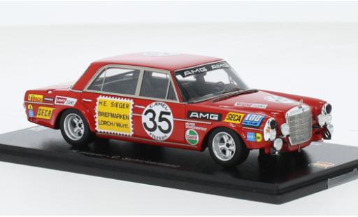 Diecast model cars Mercedes 300 6.8 SEL No.35 24h Spa 1971 1/43 Spark
