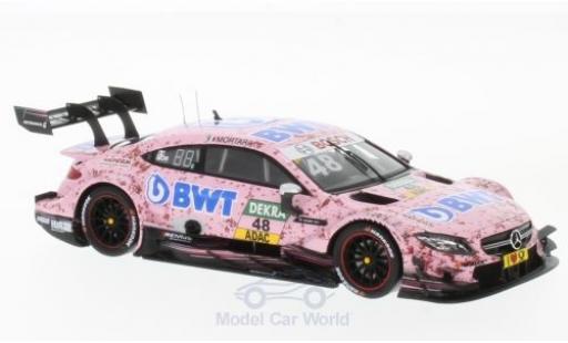 Diecast model cars Mercedes C DTM AMG C 63 No.48 -AMG Team HWA BWT 2017 E.Mortara 1/43 Spark
