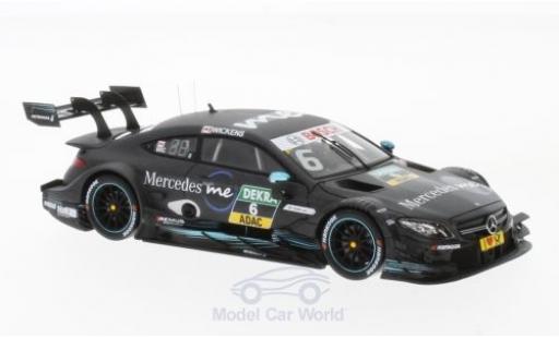 Diecast model cars Mercedes C DTM AMG C 63 No.6 -AMG Team HWA 2017 R.Wickens 1/43 Spark