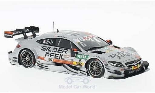 Diecast model cars Mercedes C DTM AMG C63 No.6 -AMG Team HWA 2016 R.Wickens 1/43 Spark