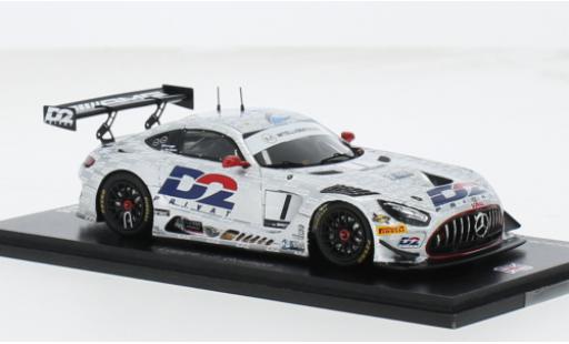 Diecast model cars Mercedes AMG GT GT3 3 No.1 2 Seas Motorsport British GT Championship 2023 1/43 Spark