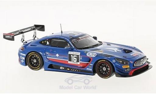 Diecast model cars Mercedes AMG GT GT3 3 No.16 Black Falcon 24h Spa 2017 O.Morley/M.Toril/M.Kirchh&Atilde;&para;fer/M.G&Atilde;&para;tz 1/43 Spark