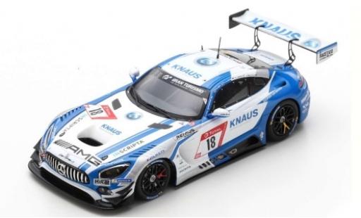 Diecast model cars Mercedes AMG GT GT3 3 No.18 GetSpeed Performance Knaus 24h N&Atilde;&frac14;rburgring 2019 F.Vettel/P.Ellis/L.Ludwig/J.Szymkowiak 1/43 Spark