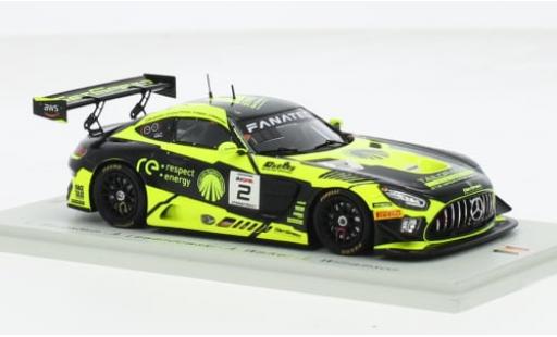 Diecast model cars Mercedes AMG GT GT3 3 No.2 GetSpeed 24h Spa 2023 1/43 Spark
