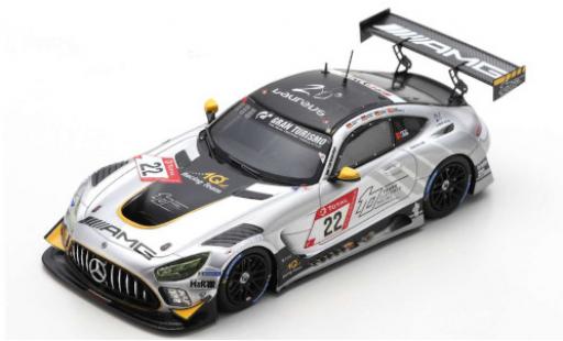 Diecast model cars Mercedes AMG GT GT3 3 No.22 Racing Team Hauer & Zabel GbR 24h N&Atilde;&frac14;rburgring 2020 K.Heyer/S.Asch/T.J&Atilde;&curren;ger/D.Juncadella 1/43 Spark