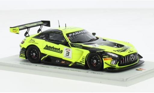 Diecast model cars Mercedes AMG GT GT3 3 No.3 GetSpeed 24h Spa 2023 1/43 Spark