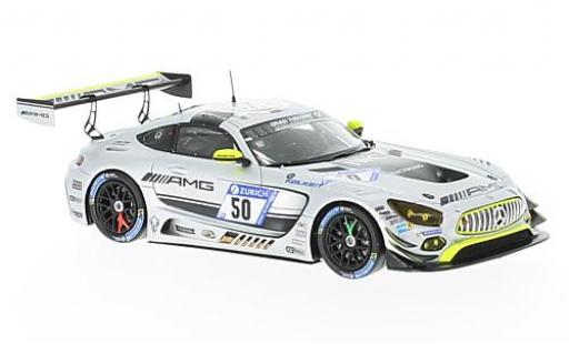 Diecast model cars Mercedes AMG GT GT3 3 No.50 -AMG Team HTP Motorsport 24h N&Atilde;&frac14;rburgring 2017 D.Baumann/M.Buhk/E.Mortara/E.Sandstr&Atilde;&para;m 1/43 Spark