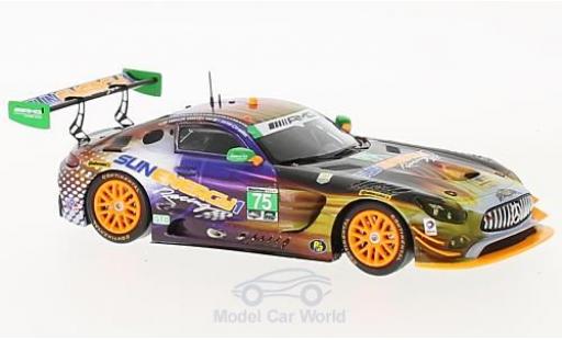 Diecast model cars Mercedes AMG GT GT3 3 No.75 SunEnegy1 Racing 24h Daytona 2017 P.Morris/B.Said/M.Engel/T.Vautier 1/43 Spark
