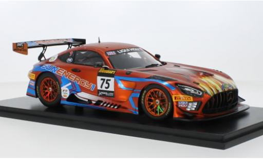 Diecast model cars Mercedes AMG GT GT3 3 No.75 SunEnergy 1 Racing 12h Bathurst 2022 1/18 Spark
