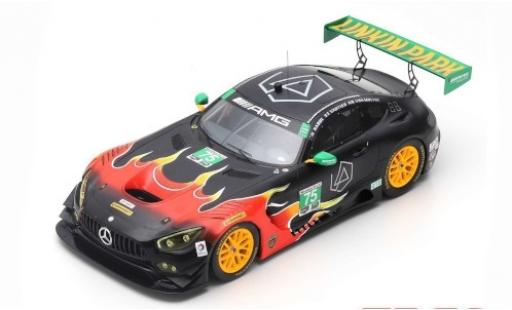 Diecast model cars Mercedes AMG GT GT3 3 No.75 SunEnergy1 Racing Petit Le Mans 2017 T.Vautier/K.Habul/D. Von Moltke 1/64 Spark