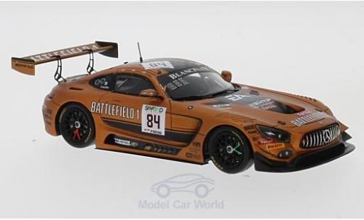 Diecast model cars Mercedes AMG GT GT3 3 No.84 HTP Motorsport 24h Spa 2017 J.Eriksson/M.Buhk/F.Perera 1/43 Spark