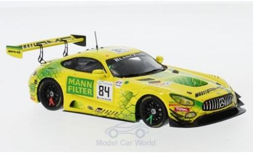 Diecast model cars Mercedes AMG GT GT3 3 No.84 -AMG Team Mann-Filter 24h Spa 2018 R.van der Zande/E.Mortara/G.Paffett 1/43 Spark